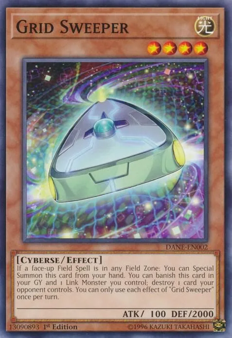 Grid Sweeper DANE-EN002 Yu-Gi-Oh card from Dark Neostorm