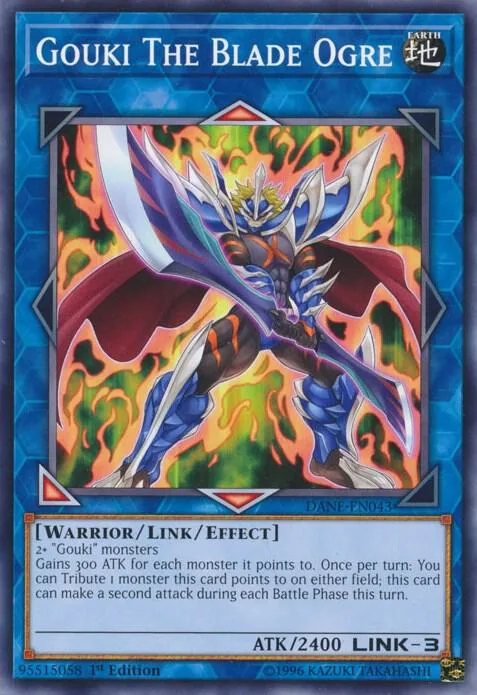 Gouki The Blade Ogre DANE-EN043 1st Edition Yu-Gi-Oh card from Dark Neostorm