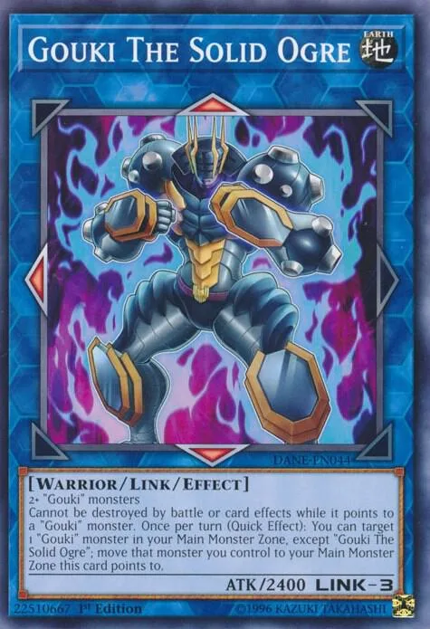 Gouki The Solid Ogre DANE-EN044 Unlimited Yu-Gi-Oh card from Dark Neostorm