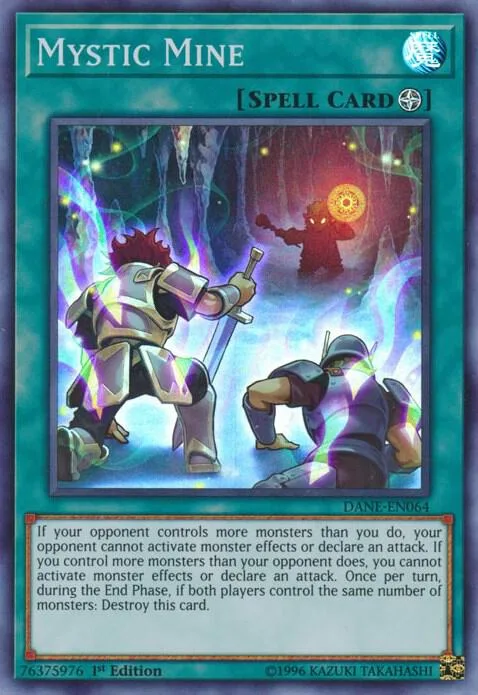 Mystic Mine DANE-EN064 Unlimited Yu-Gi-Oh card from Dark Neostorm