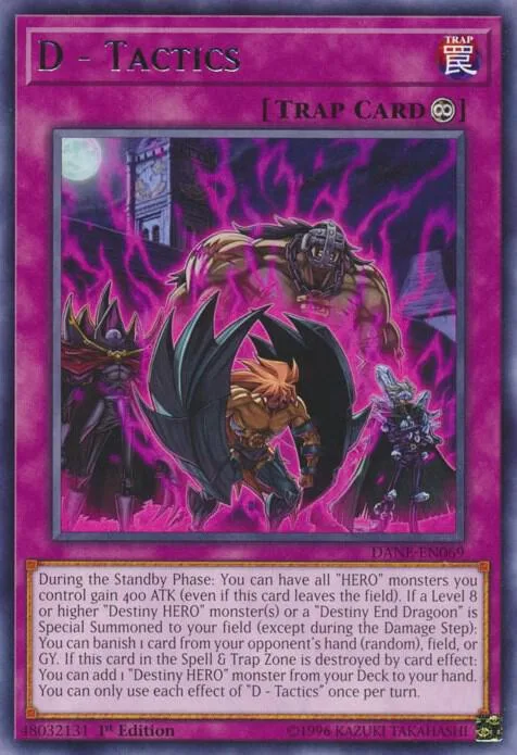 D - Tactics DANE-EN069 Unlimited Yu-Gi-Oh card from Dark Neostorm
