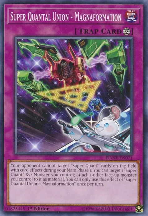 Super Quantal Union - Magnaformation DANE-EN071 Unlimited Yu-Gi-Oh card from Dark Neostorm