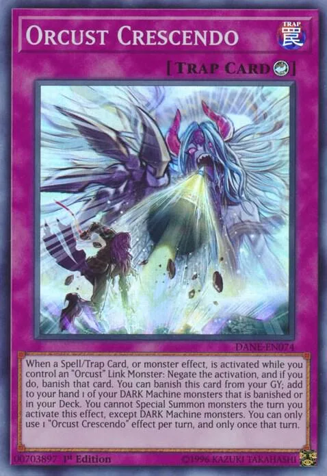 Orcust Crescendo DANE-EN074 Unlimited Yu-Gi-Oh card from Dark Neostorm