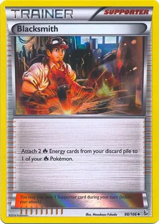 Blacksmith - 88/106 Sheen Holo #088/106 Reverse Holofoil Pokémon card from Miscellaneous Cards & Products