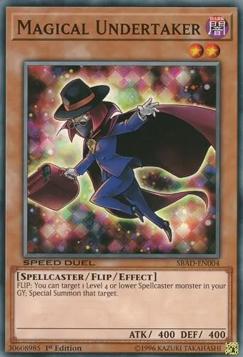 Magical Undertaker SBAD-EN004 Yu-Gi-Oh card from Speed Duel: Attack from the Deep