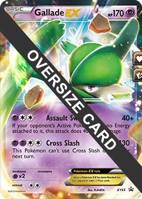 Gallade EX - XY45 XY Black Star Promo #XY45 Holofoil Pokémon card from Jumbo Cards