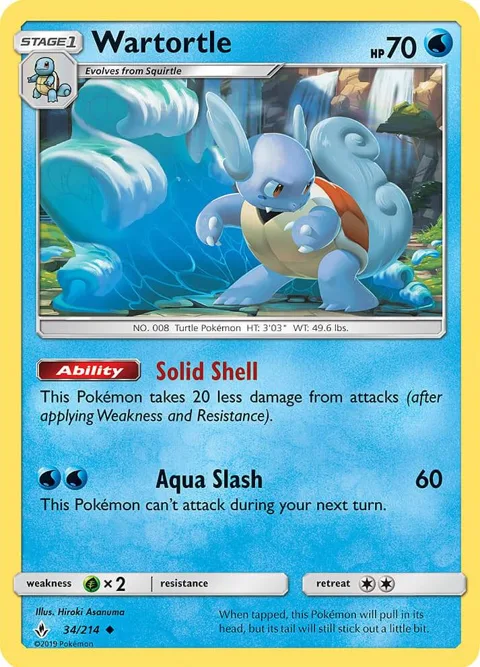 Wartortle - 034/214 Premium Collection Promo #034/214 Holofoil Pokémon card from Miscellaneous Cards & Products