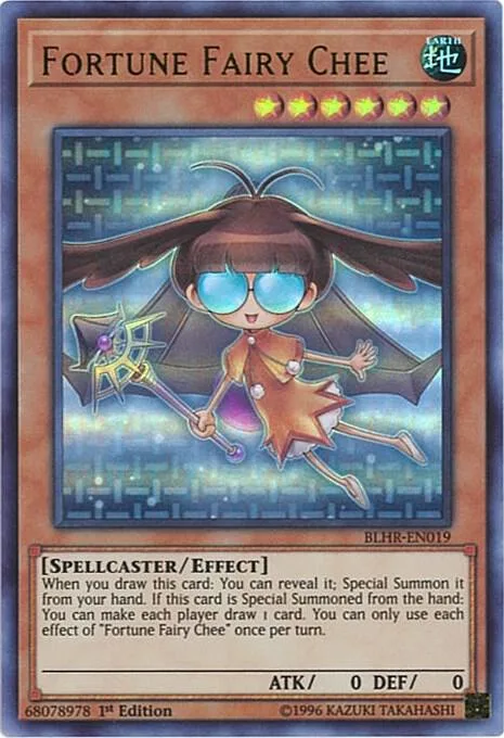 Fortune Fairy Chee BLHR-EN019 Yu-Gi-Oh card from Battles of Legend: Hero's Revenge