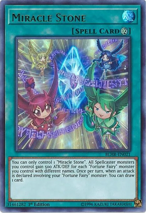 Miracle Stone BLHR-EN021 Yu-Gi-Oh card from Battles of Legend: Hero's Revenge