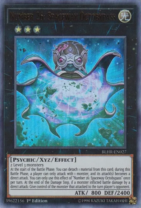 Number 26: Spaceway Octobypass BLHR-EN027 Yu-Gi-Oh card from Battles of Legend: Hero's Revenge