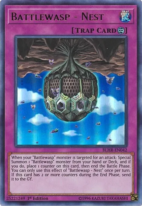 Battlewasp - Nest BLHR-EN042 Yu-Gi-Oh card from Battles of Legend: Hero's Revenge