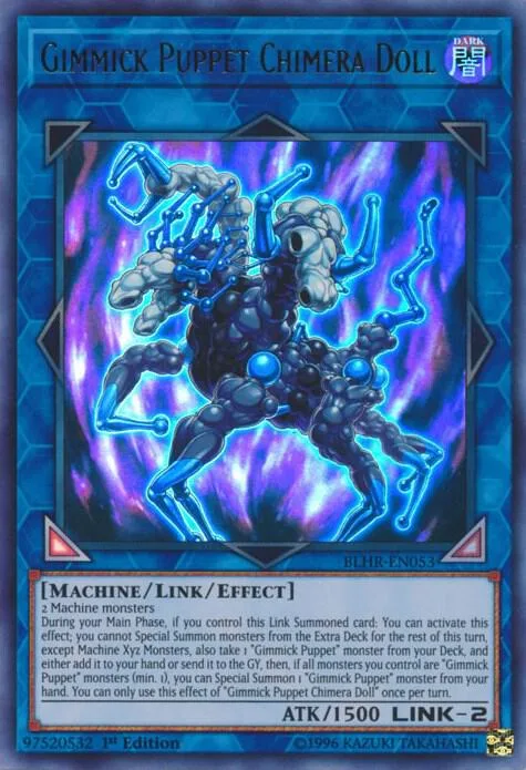 Gimmick Puppet Chimera Doll BLHR-EN053 Yu-Gi-Oh card from Battles of Legend: Hero's Revenge