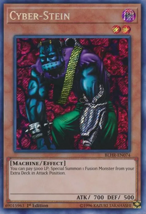 Cyber-Stein BLHR-EN074 Yu-Gi-Oh card from Battles of Legend: Hero's Revenge