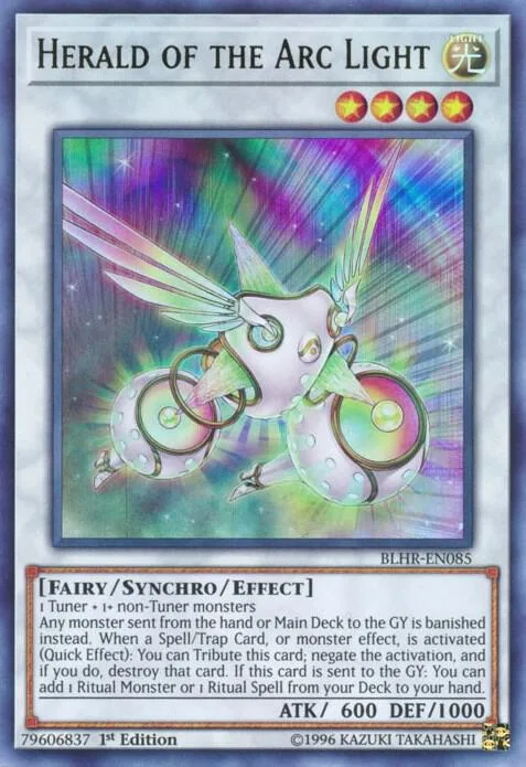 Herald of the Arc Light BLHR-EN085 Yu-Gi-Oh card from Battles of Legend: Hero's Revenge