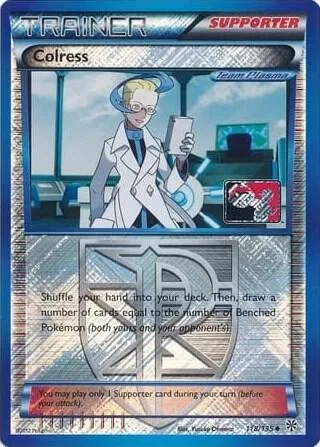 Colress - 118/135 League Promo #118/135 Reverse Holofoil Pokémon card from League & Championship Cards