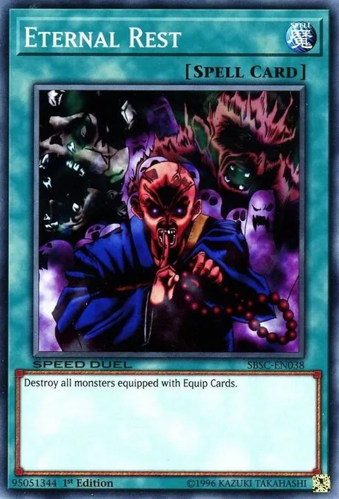 Eternal Rest SBSC-EN038 Yu-Gi-Oh card from Speed Duel: Scars of Battle