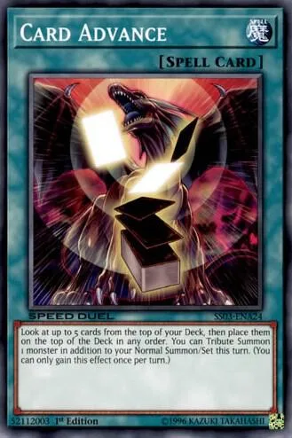 Card Advance SS03-ENA24 Yu-Gi-Oh card from Speed Duel Decks: Ultimate Predators