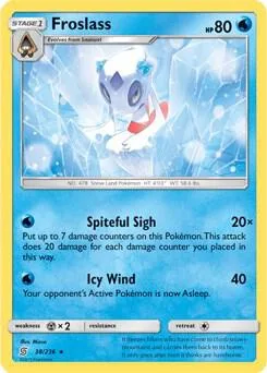 Froslass - 38/236 SM Unified Minds #038/236 Pokémon card from Deck Exclusives