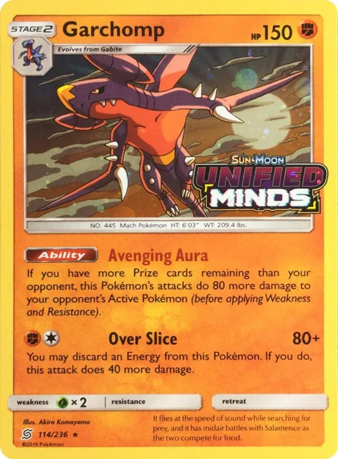 Garchomp - 114/236 Cosmos Holo #114/236 Holofoil Pokémon card from Miscellaneous Cards & Products