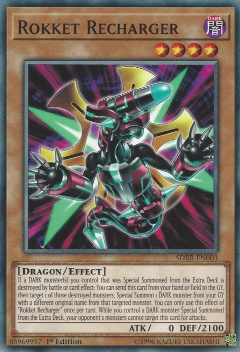 Rokket Recharger SDRR-EN003 Yu-Gi-Oh card from Structure Deck: Rokket Revolt