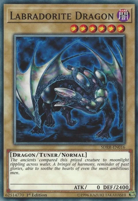 Labradorite Dragon SDRR-EN016 Yu-Gi-Oh card from Structure Deck: Rokket Revolt