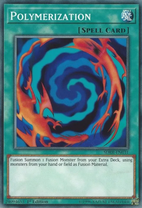 Polymerization SDRR-EN031 Yu-Gi-Oh card from Structure Deck: Rokket Revolt