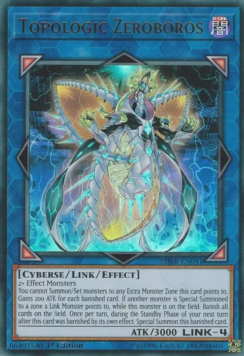Topologic Zeroboros SDRR-EN041 Yu-Gi-Oh card from Structure Deck: Rokket Revolt