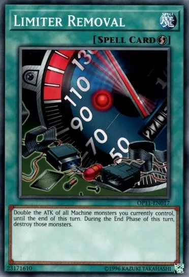 Limiter Removal OP11-EN017 Yu-Gi-Oh card from OTS Tournament Pack 11
