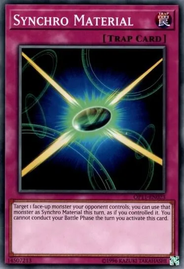 Synchro Material OP11-EN023 Yu-Gi-Oh card from OTS Tournament Pack 11