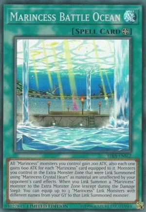 Marincess Battle Ocean RIRA-ENSE2 Yu-Gi-Oh card from Rising Rampage