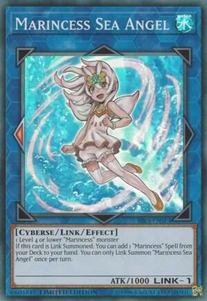 Marincess Sea Angel RIRA-ENSE4 Yu-Gi-Oh card from Rising Rampage