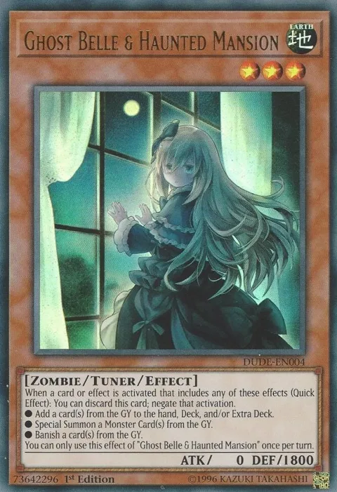 Ghost Belle & Haunted Mansion DUDE-EN004 Yu-Gi-Oh card from Duel Devastator