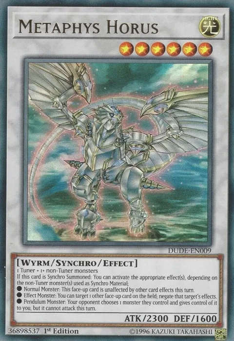 Metaphys Horus DUDE-EN009 Yu-Gi-Oh card from Duel Devastator