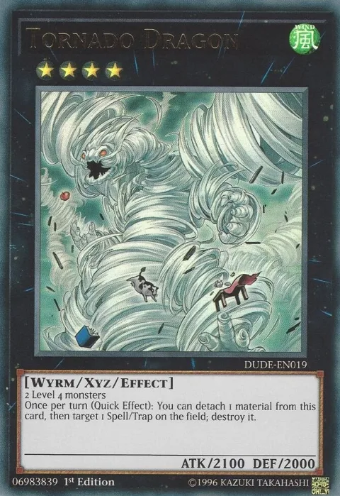 Tornado Dragon DUDE-EN019 Yu-Gi-Oh card from Duel Devastator