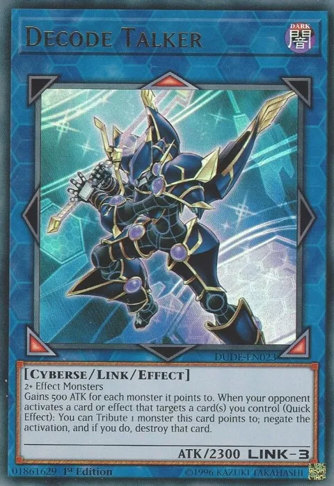 Decode Talker DUDE-EN023 Yu-Gi-Oh card from Duel Devastator