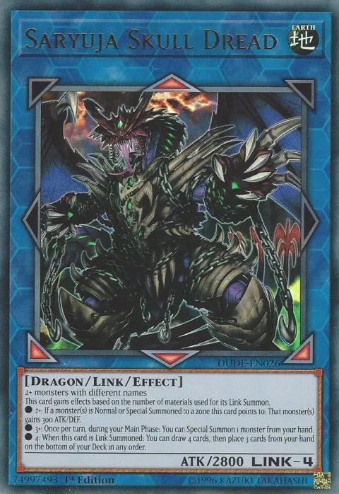 Saryuja Skull Dread DUDE-EN026 Yu-Gi-Oh card from Duel Devastator