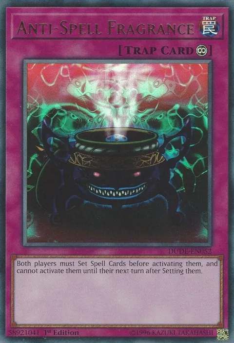 Anti-Spell Fragrance DUDE-EN052 Yu-Gi-Oh card from Duel Devastator