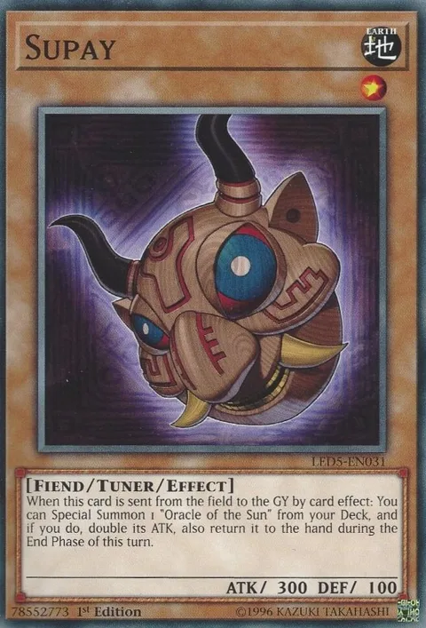 Supay LED5-EN031 Yu-Gi-Oh card from Legendary Duelists: Immortal Destiny