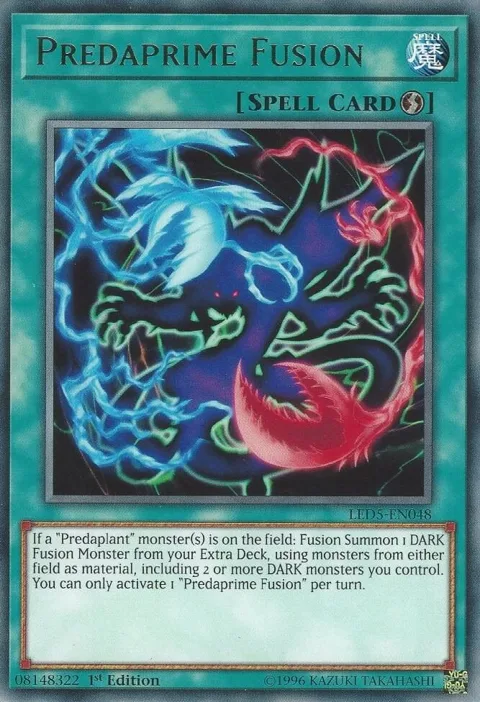 Predaprime Fusion LED5-EN048 Yu-Gi-Oh card from Legendary Duelists: Immortal Destiny