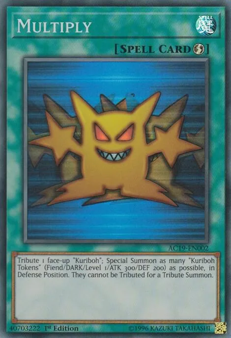 Multiply AC19-EN002 Yu-Gi-Oh card from Advent Calendar 2019