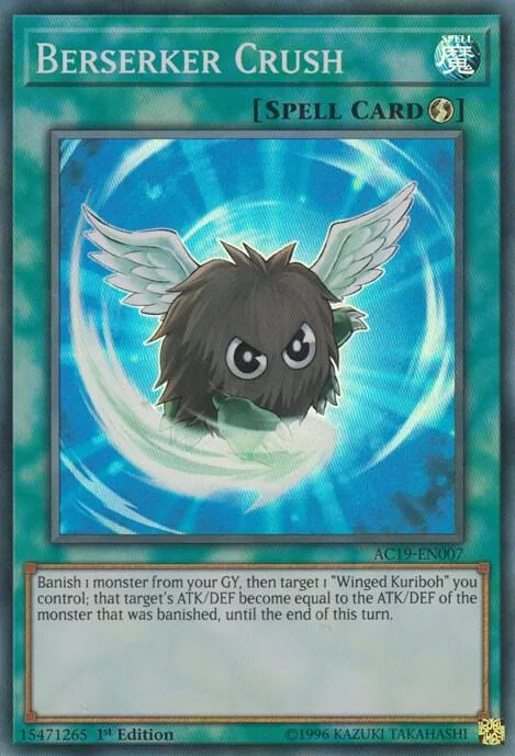 Berserker Crush AC19-EN007 Yu-Gi-Oh card from Advent Calendar 2019