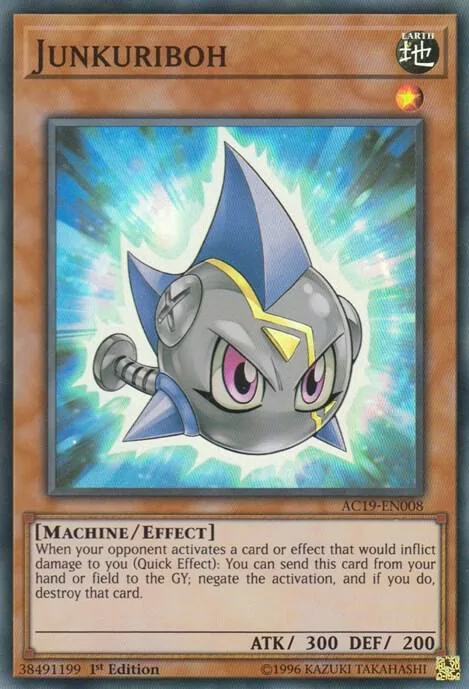 Junkuriboh AC19-EN008 Yu-Gi-Oh card from Advent Calendar 2019