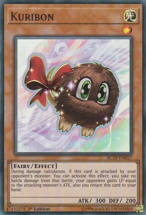 Kuribon AC19-EN017 Yu-Gi-Oh card from Advent Calendar 2019