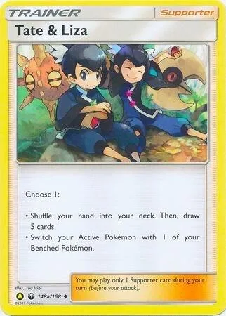 Tate & Liza #148a/168 Pokémon card from Alternate Art Promos