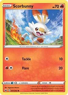 Scorbunny - 031/202 Premium Collection #031/202 Holofoil Pokémon card from Miscellaneous Cards & Products