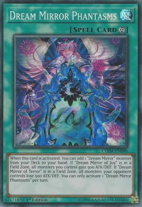 Dream Mirror Phantasms CHIM-EN088 1st Edition Yu-Gi-Oh card from Chaos Impact