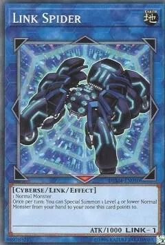 Link Spider DEM4-EN010 Yu-Gi-Oh card from Advanced Demo Deck Extra Pack