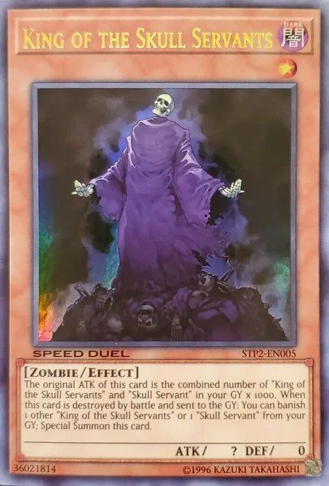 King of the Skull Servants STP2-EN005 Yu-Gi-Oh card from Speed Duel: Tournament Pack 2