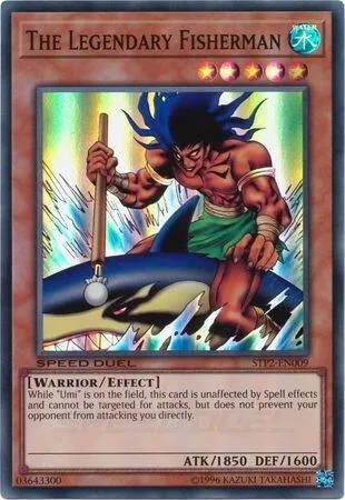 The Legendary Fisherman STP2-EN009 Yu-Gi-Oh card from Speed Duel: Tournament Pack 2