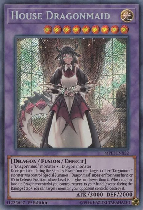 House Dragonmaid MYFI-EN022 Yu-Gi-Oh card from Mystic Fighters